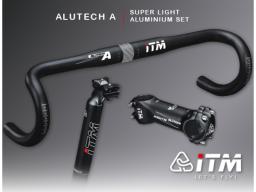 ITM Alutech A řídítka silniční - černá, Alu7075- 31,8mm, 380cm