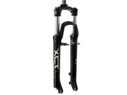 Odpružená vidlice MTB 29" SR Suntour XCT V3 / zdvih 100mm / sloupek A-head 1 1/8"/ černá lesklá barva