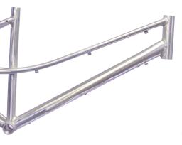 Rám Alu Treking 28" Spyder - Lady, surový,velikost 17"