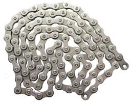 Řetěz KMC Z1eHX Wide EPT  stříbrný- jednorychlostní 102 článků,  1/2" x 1/8" šířka 9,2mm