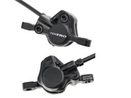 Tektro HDT275 kotoučové brzdy  pár přední 1100mm + zadní 1700mm