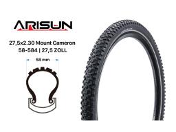 Arisun Mount Cameron 27,5 x 2,30" MTB plášť drát reflex