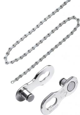 Shimano SLX CN-M7100 řetěz -12kolo, 126 článků, stříbrný