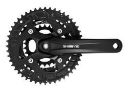 SHIMANO ALIVIO kliky FC-T4010 175mm 44x32x22z, 3x9s, oktalink, černá - OEM