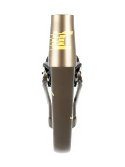 Celoodpružené MTB 29" Lee Cougan Quest SHIMANO Deore XT Di2 M8250 1x12 , velikost L – 19" (48 cm), hnědozlatá matná