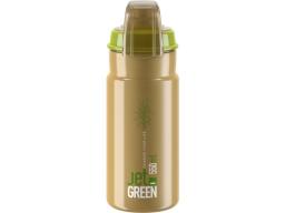 ELITE láhev JET GREEN  PLUS hnědá/bílé logo 550ml