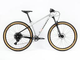 Kolo MTB 29"  Lee Cougan Revenge  Sram SX  Eagle 1x12 , velikost S -17" stříbrno-černá matná