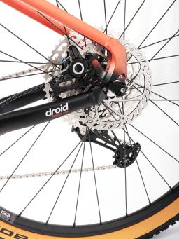 Kolo MTB 29"  Lee Cougan Droid  Shimano Deore  1x11 , velikost M -19" měděná -černá matná