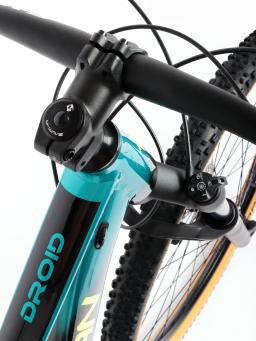 Kolo MTB 29"  Lee Cougan Droid  Shimano Deore  1x11 , velikost S -17" modro-černá lesklá