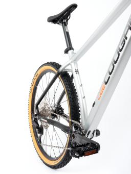 Kolo MTB 29"  Lee Cougan Revenge  Shimano Deore  1x12 , velikost XS-15,5" stříbrno-černá matná