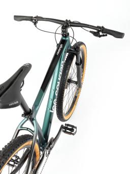 Kolo MTB 29"  Lee Cougan Droid  Shimano Deore  1x12 , velikost M -19"   zeleno-černá matná