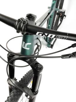Kolo MTB 29"  Lee Cougan Revenge,  Shimano Deore  1x12 , velikost M – 19"   zeleno-černá matná