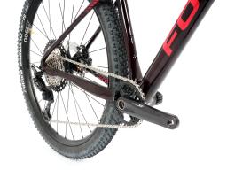 Kolo MTB 29"  FOCUS Raven 9.9 Shimano XT 1x12 , velikost S -16,5" vínově červená tmavá metalíza lesk