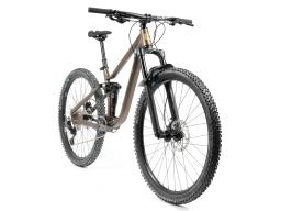 Celoodpružené  MTB 29" Lee Cougan Quest  Shimano Deore  1x11 , velikost  S -16" (40,5cm) - barva hnědozlatá matná