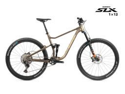 Celoodpružené  MTB 29" Lee Cougan Quest  Shimano SLX  1x12 , velikost  L -19" (48cm) - barva hnědozlatá matná