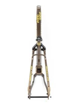 Celoodpružené  MTB 29" Lee Cougan Quest  Shimano Deore  1x11 , velikost  M -17,5" (44cm)  - barva hnědozlatá matná