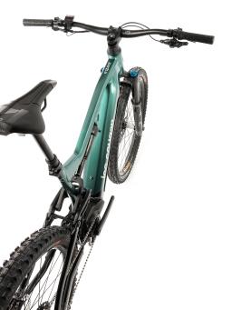 Celoodpružené eloktrokolo  MTB 29"/27,5"  Lee Cougan E-Quest - Brose S / 720Wh-20Ah / Shimano XT 1x12  , velikost  L - 19" – barva černo-Military Green lesklá