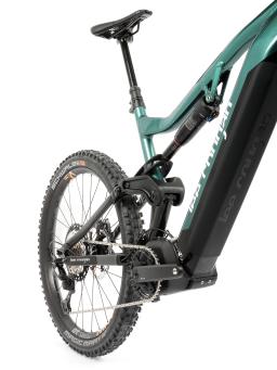 Celoodpružené eloktrokolo  MTB 29"/27,5"  Lee Cougan E-Quest - Brose S / 720Wh-20Ah / Shimano XT 1x12  , velikost  L - 19" – barva černo-Military Green lesklá
