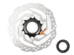 Shimano SM-RT10 - brzdový kotouč 160mm Center Lock  -  vnitřní + vnější ozubení matice