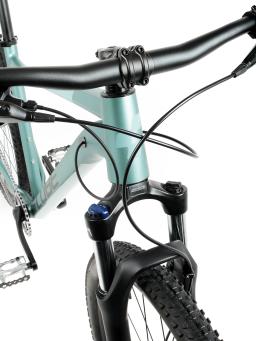 Kolo MTB 29" Cube  Access WS EXC Shimano ESSA  1x8 , velikost L -18" – barva  šedomodrá/eukalyptus/