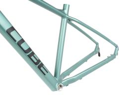 Kolo MTB 29" Cube  Access WS EXC Shimano ESSA  1x8 , velikost L -18" – barva  šedomodrá/eukalyptus/