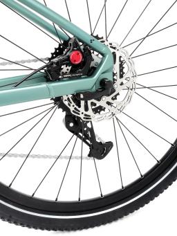 Kolo MTB 27,5" Cube Access WS EXC Shimano ESSA 1x8, velikost S – 14", šedomodrá (eukalyptus)