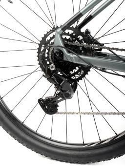 Kolo MTB 29" Cube Aim Race Shimano CUES U4000  1x9 , velikost L -18" – barva  kovověšedá /flashgrey/