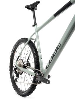 Kolo MTB 29"  Cube Attention  Shimano Deore XT/ SLX 1x12 , velikost  XXL – 22"  –  barva zelenošedá