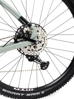 Kolo MTB 29"  Cube Attention  Shimano Deore XT/ SLX 1x12 , velikost  XXL – 22"  –  barva zelenošedá