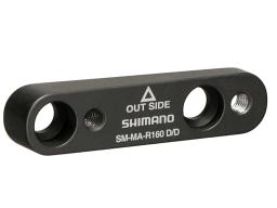 Shimano SM-MA-R160D/D adapter pro kotoučové brzdy zadní 160mm  Flat Mount  černý