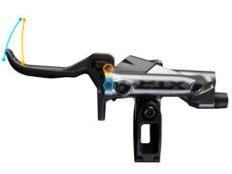 SHIMANO XTR BL-M9220/BR-M9220 kotoučová brzda přední 1000 mm