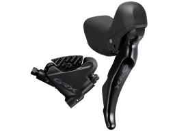 Shimano GRX ST-RX610 +BR-RX400  řadící a brzdová páka pravá  - zadní kotoučová brzda pro 12kolo Flat Mount