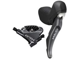 Shimano GRX ST-RX810 +BR-RX810  řadící a brzdová páka pravá  - zadní kotoučová brzda pro 11kolo Flat Mount