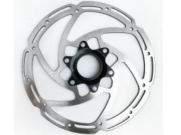 TEKTRO TR180-35  brzdový kotouč 180mm Center Lock  -  vnitřní + vnější ozubení matice