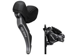 Shimano GRX BL-RX820(J-kit) BR-RX820-KIT přední kotoučová brzda pro 1 převodník - FLAT MOUNT 1000mm polymer