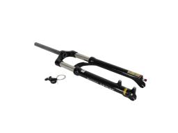 SR Suntour XCR32 RL-R Air, Odpružená vidlice MTB 29'' 1 1/8" , zdvih 100mm, TS 199mm,  černá lesklá
