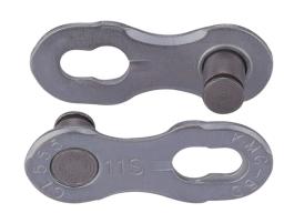 KMC E-Glide stříbrno-šedý -Cues  řetěz 9/10/11 kolo pro Shimano Cues 122 článků