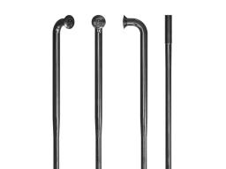 DT Swiss Alpine II double butted 2,34/2,0mm x 295mm drát bez niple černý