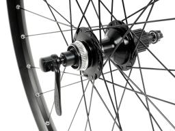 Zapletená kola MTB 29"/ Trek 28" Rodi Tryp 30 Disc – SHIMANO FH-MT401 / Shimano HB-MT410-Boost Disc Center Lockr – pár