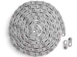 KMC Z1eHX Narrow  EPT řetěz stříbrný - jednorychlostní 126 článků, 1/2" x 3/32"  šířka 7,3mm