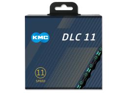 KMC X-11-SL DLC řetěz - 11s, černo-zelenomodrá/Bianchi/