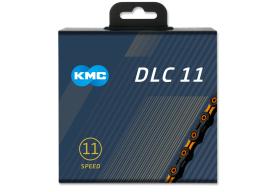 KMC X-11-SL DLC řetěz - 11 kol, černo-oranžový