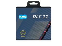 KMC X-11-SL DLC řetěz -11s, černo-růžový