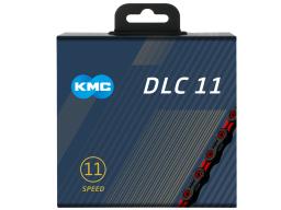 KMC X-11-SL DLC řetěz - 11s, černo-červený