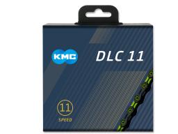 KMC X-11-SL DLC řetěz, 11s, černo-zelený