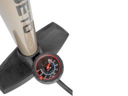 Pumpa BETO nožní velká s manometrem ocelová pro všechny typy ventilků