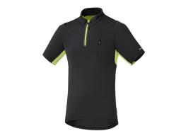 SHIMANO polo dres černá, XL