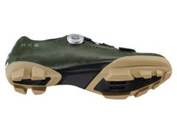 SHIMANO SH-RX600 gravel tretry pánské zelená - velikost EU 44
