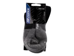 FORCE FLAKE termo ponožky černá/šedá, S–M (36–41)