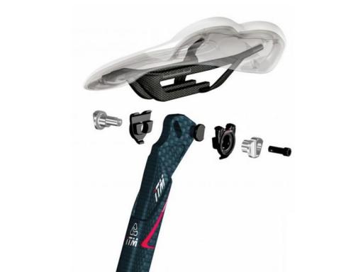 ITM Sit'n'Go CARBON SET - sedlovka  31,6mm, 350mm + sedlo